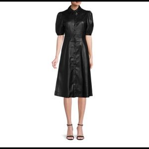 Tahari Leather Dress!